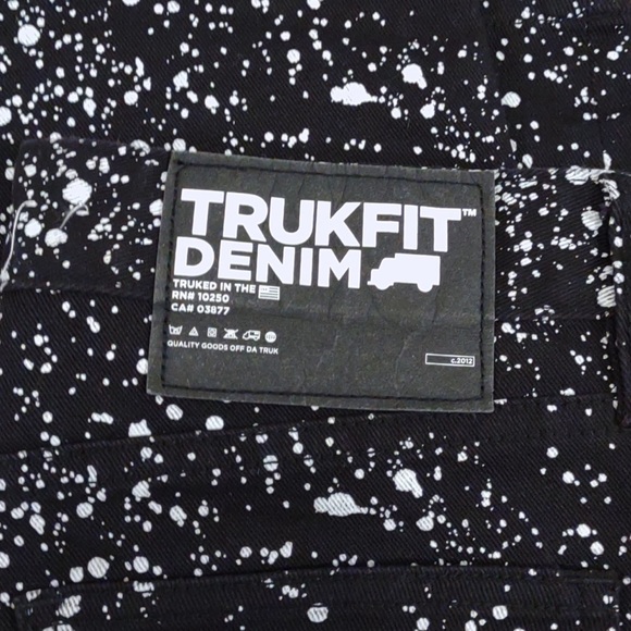 Trukfit Splatter Paint Jeans Size 30 - Picture 6 of 7